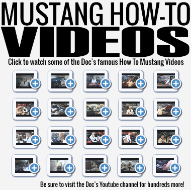 classic mustang how to videos
